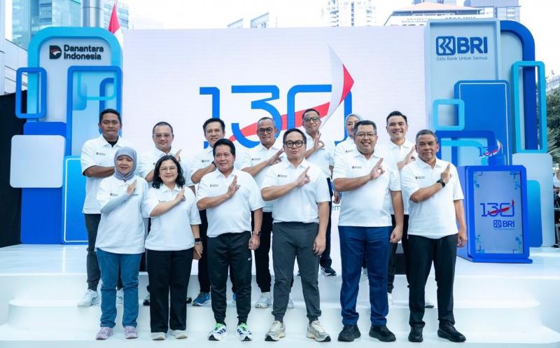 Luncurkan Logo HUT Ke-130, BRI (BBRI) Angkat Tema Satu Bank untuk Semua
