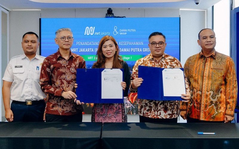 MRT Jakarta Cikarang-Balaraja Tahap I Mulai Dibangun 2026