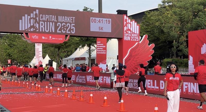 Sebanyak 3.500 Peserta  Ramaikan Capital Market Run 2025, Bikin Semangat!