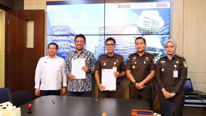 PTPP Kantongi Proyek Baru Pembangunan Gedung Institusional Kejaksaan Agung Rp934,36 Miliar