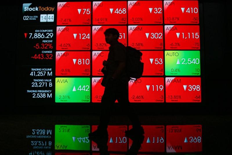 IHSG Ditutup Melemah 4,6 Persen, Tersengat Sentimen Perang Iran-Israel