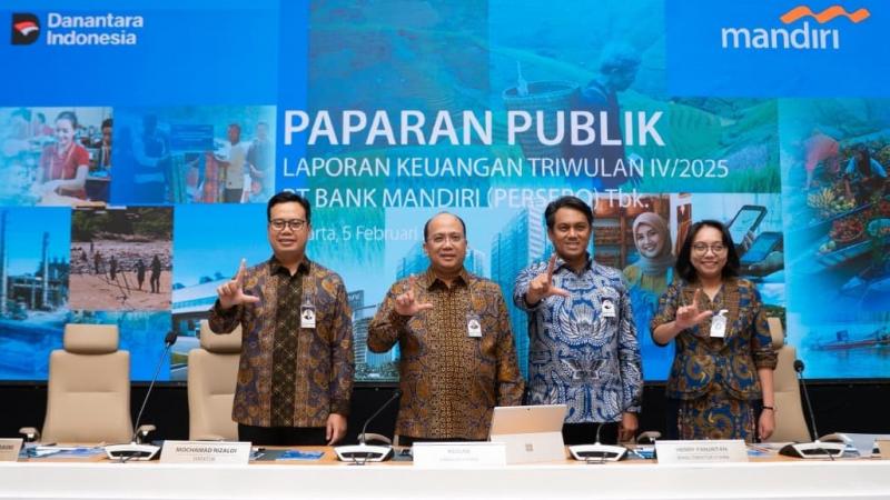 Fundamental Bank Mandiri (BMRI) Solid di 2025, Perkuat Fungsi Intermediasi