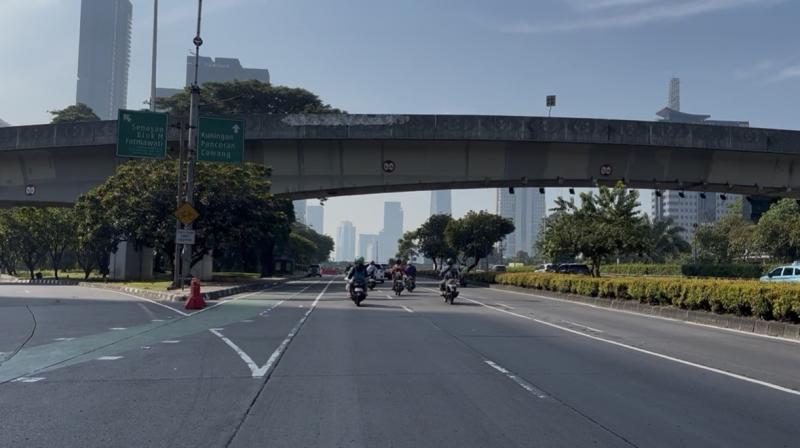 Lalin Jakarta Ramai Lancar Jelang Libur Hari Nyepi dan Idulfitri