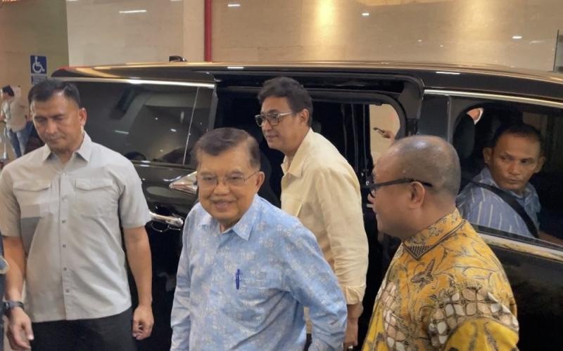 Eks Wapres JK Datangi Bareskrim Polri