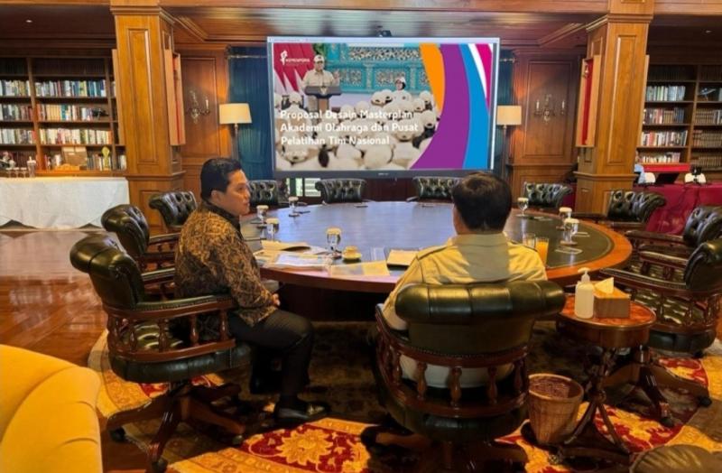 Menpora Laporkan Pembangunan Akademi Olahraga Nasional ke Prabowo