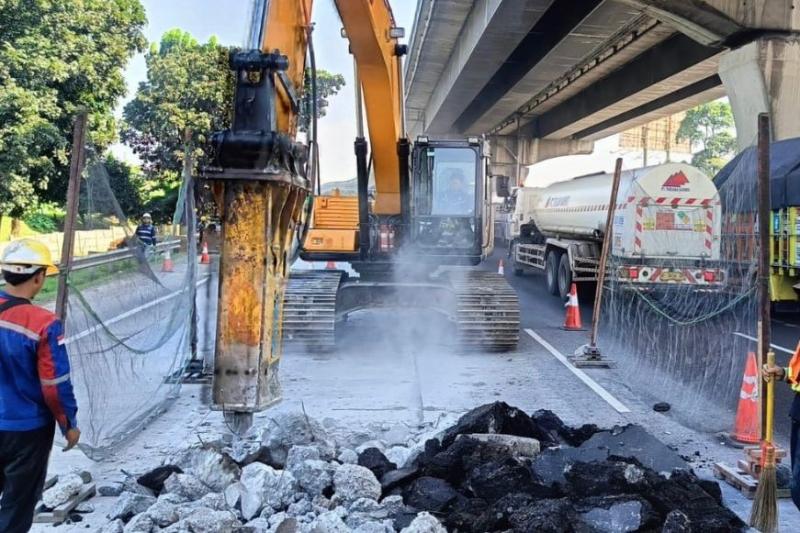 Jasa Marga Imbau Pengendara Hati-Hati, Ada Perbaikan Jalan di Tol Japek hingga 12 Juni