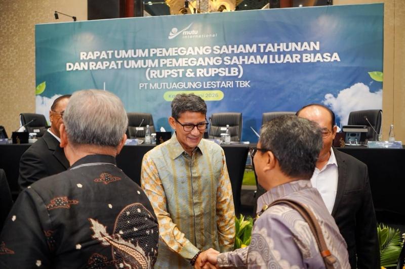 Sandiaga Uno Jadi Investor Strategis Mutuagung Lestari (MUTU)
