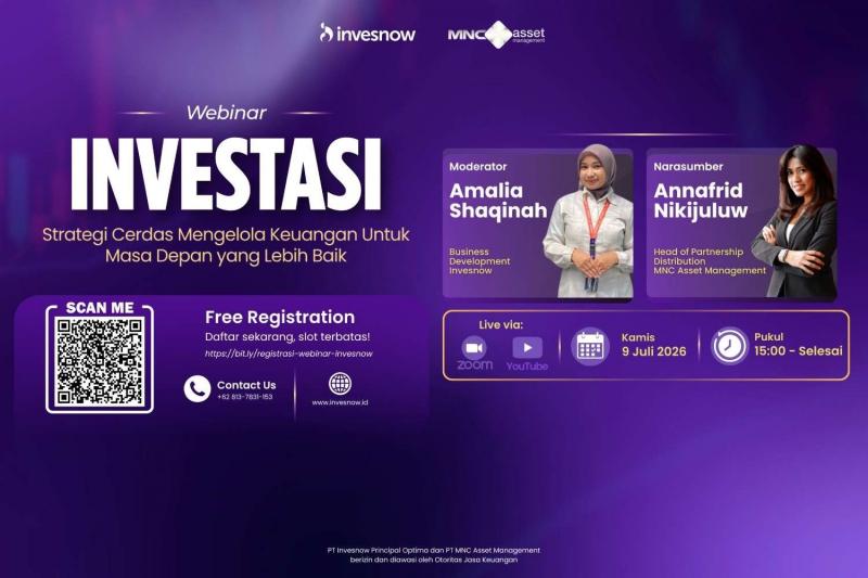Daftar di Sini dan Simak Webinar Strategi Kelola Keuangan dari MNC Asset Management dan Invesnow!