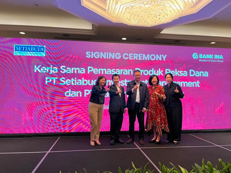 Perkuat Layanan Wealth Management, Bank INA (BINA) Jalin Kerja Sama dengan Setiabudi IM