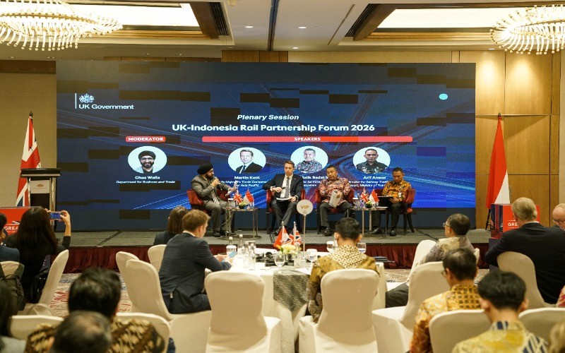 15 Perusahaan Inggris Datangi Indonesia Jajaki Kerja Sama Perkeretaapian