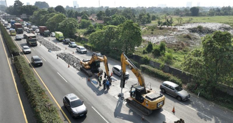 Akses On Ramp Tomang Ditutup Sementara, Ada Perbaikan Ruas Tol Jakarta–Tangerang hingga Senin