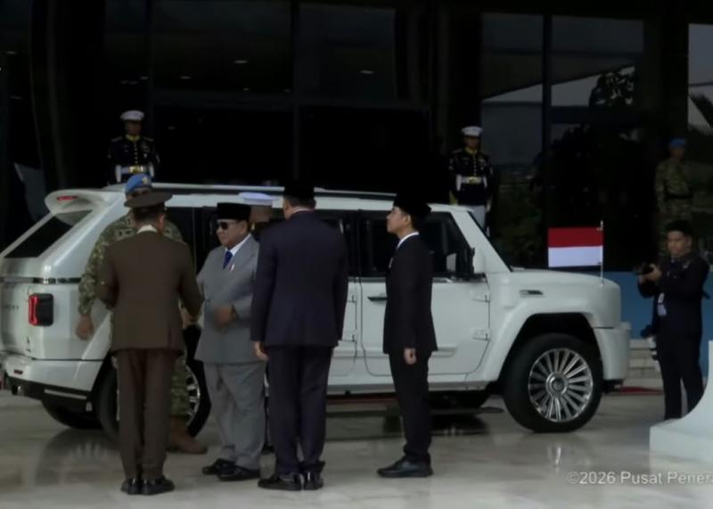Prabowo Pimpin HUT ke-81 TNI di Mabes TNI Cilangkap