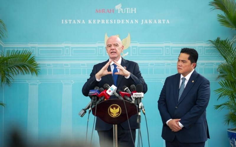 Presiden FIFA Beberkan Perkembangan Sepak Bola Indonesia Usai Tragedi Kanjuruhan