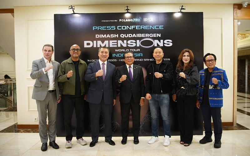 Folago (IRSX) Hadirkan Dimash Qudaibergen untuk Konser Perdana di Indonesia