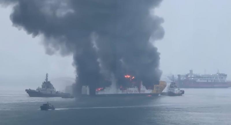 Kemenhub Belum Bisa Pastikan Penyebab Kebakaran KMP Batumandi di Merak