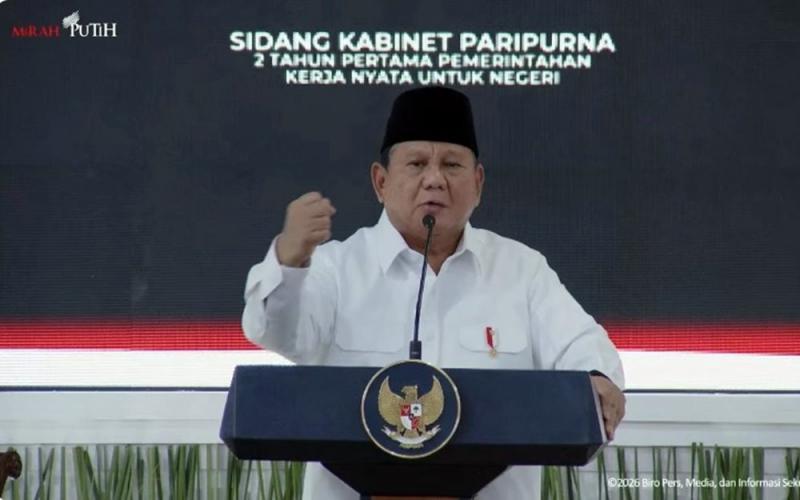 Kirim Pesan ke MSCI, Presiden Prabowo: Indonesia Tidak Takut Siapapun