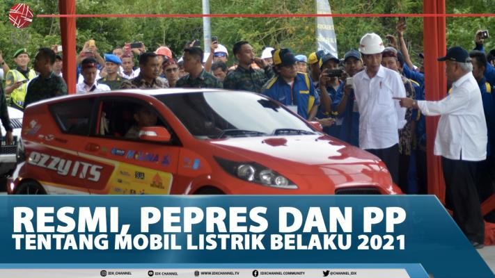 Resmi, Pepres Dan PP Tentang Mobil Listrik Belaku 2021