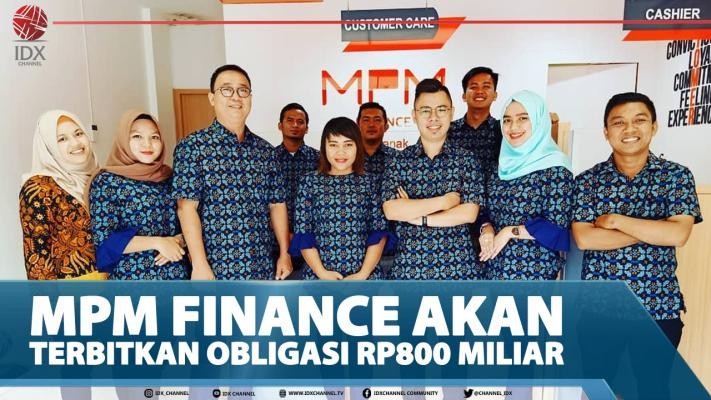 MPM Finance Akan Terbitkan Obligasi Rp800 Miliar