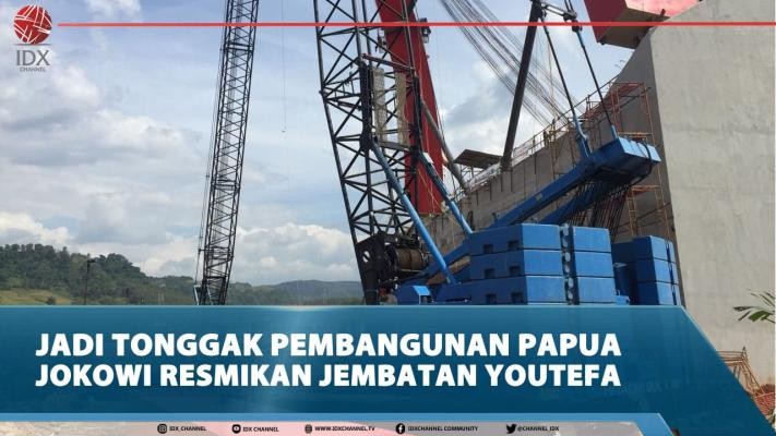 Jadi Tonggak Pembangunan Papua, Jokowi Resmikan Jembatan Youtefa