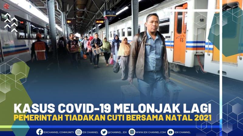 Kasus Covid-19 Melonjak Lagi, Pemerintah Tiadakan Cuti Bersama Natal 2021