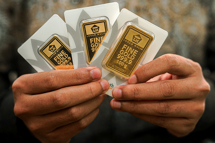 Harga Emas Antam (ANTM) Hari Ini Turun ke Rp2.775.000 per Gram